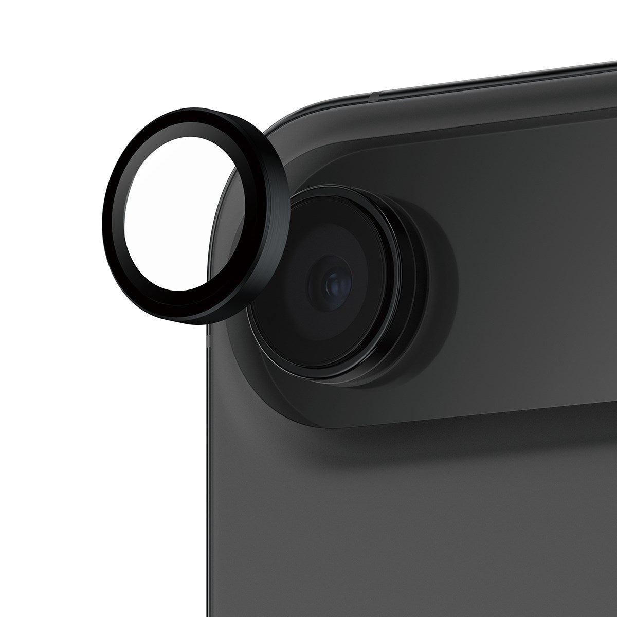 PanzerGlass® Hoops® Sort Kameralinsebeskytter iPhone Air